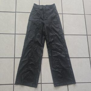 SHEIN Black Flare Pants